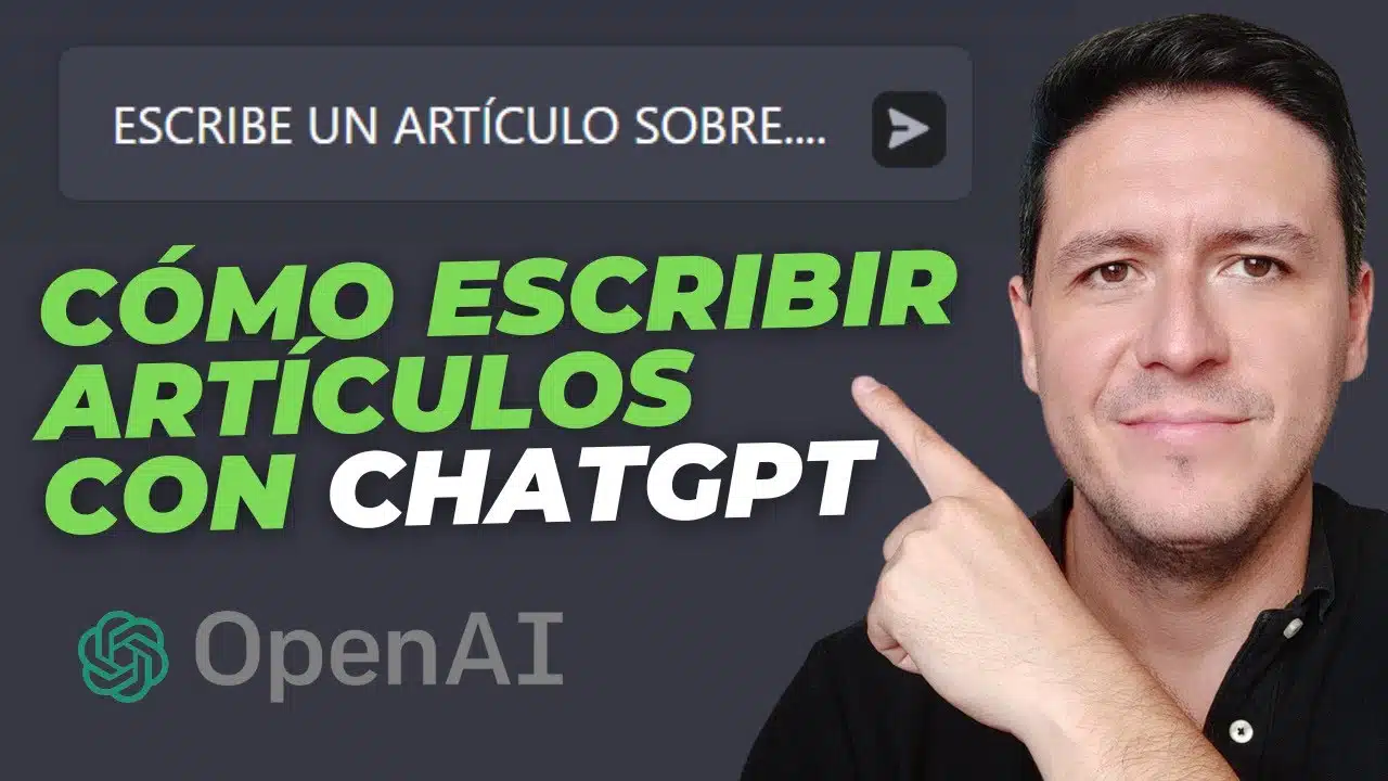 Cómo Escribir Artículos con ChatGPT (Tutorial) 1 Cómo Escribir Artículos con ChatGPT (Tutorial)