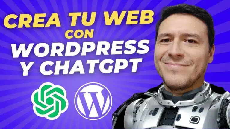 Crea Tu Sitio Web con WordPress y ChatGPT - Tutorial para Principiantes