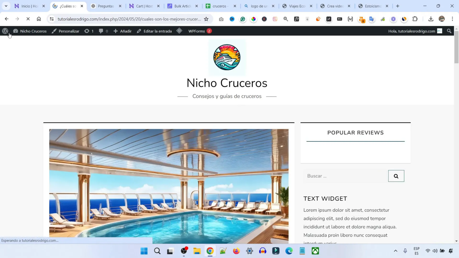 Configuración de la indexación en WordPress