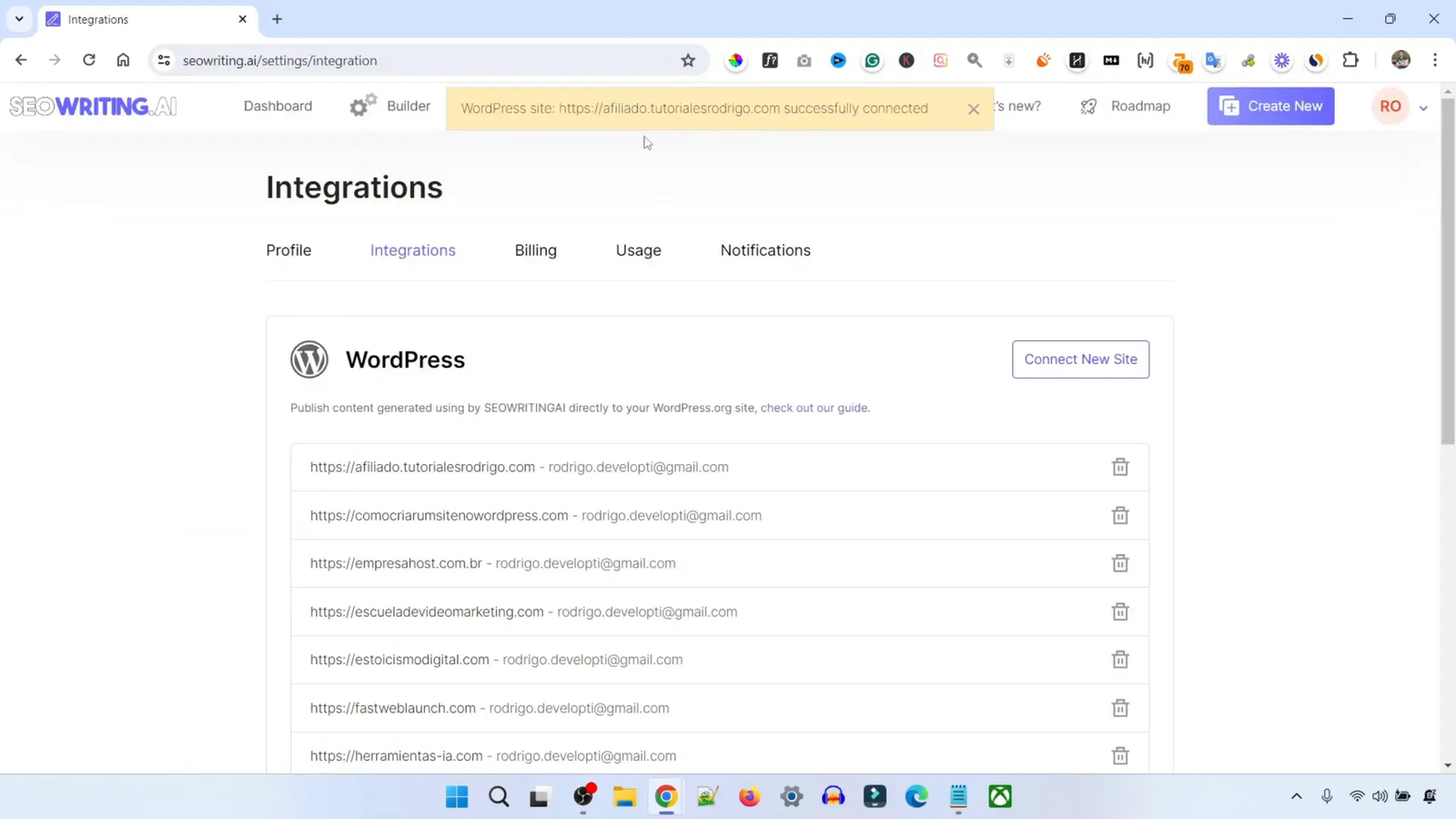 Cómo Crear un Sitio Web de Afiliados de Fiverr en 20 Minutos con IA 11 Creación de Artículos con SEO Writing