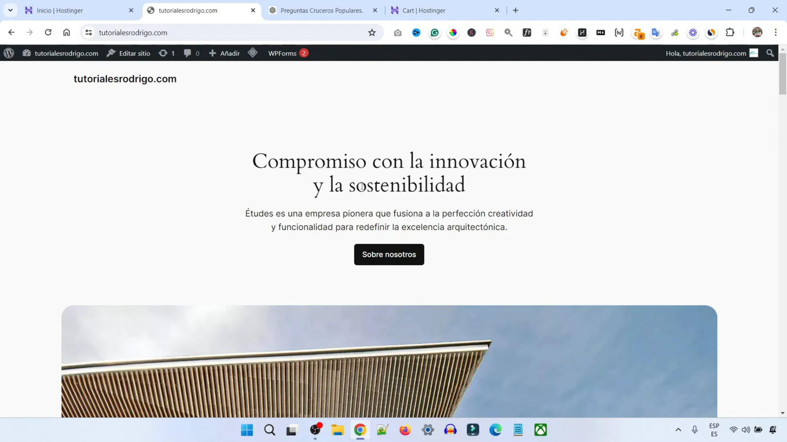 Configuración del tema NitchBlock
