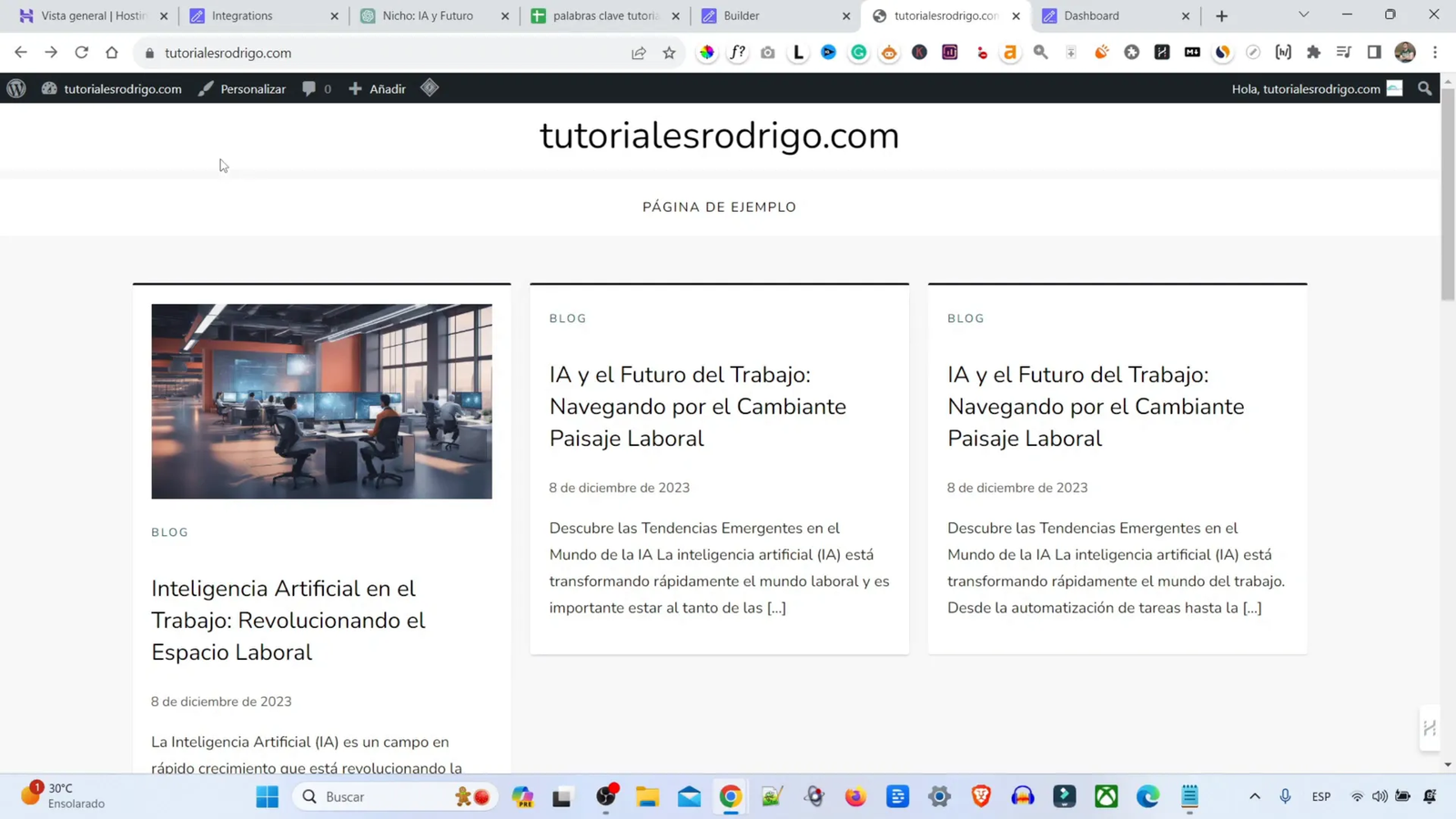 Planificando un calendario de contenido