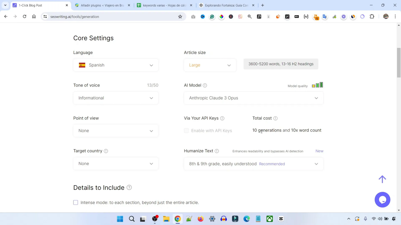 Cómo Escribir Artículos SEO Optimizados con SEOWriting AI 6 Opciones de modelos de IA en SEO Griding
