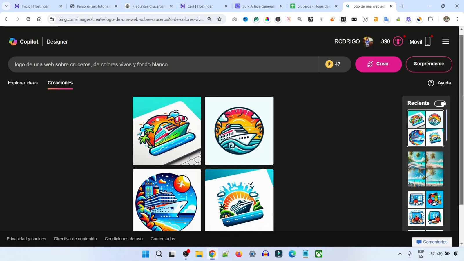 Personalización del sitio web con logotipo