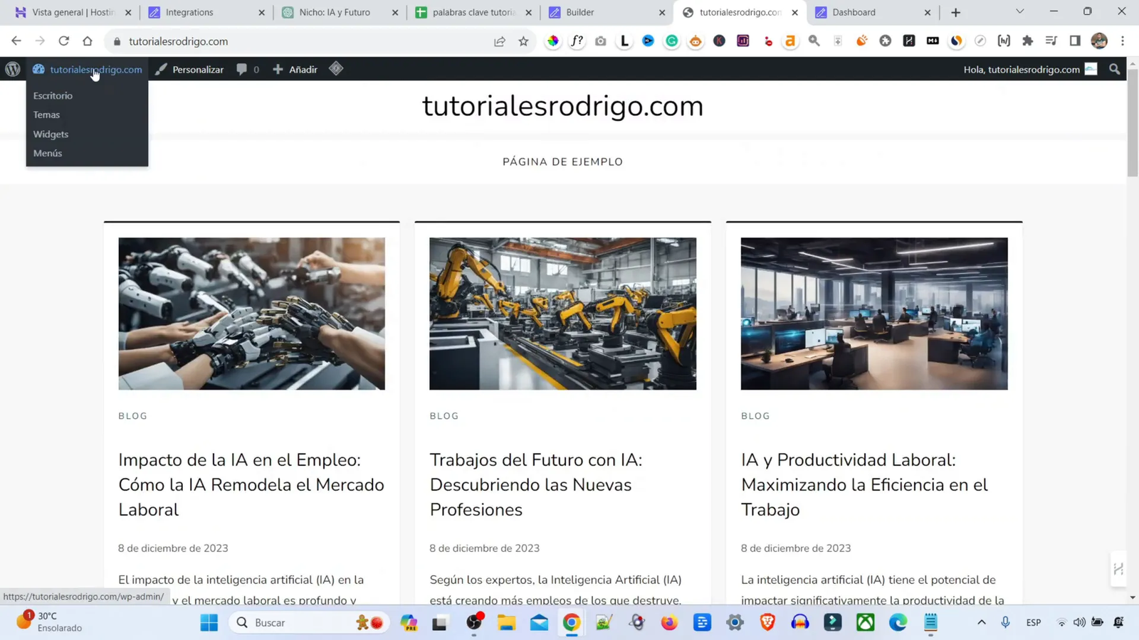 Analizando el rendimiento del contenido