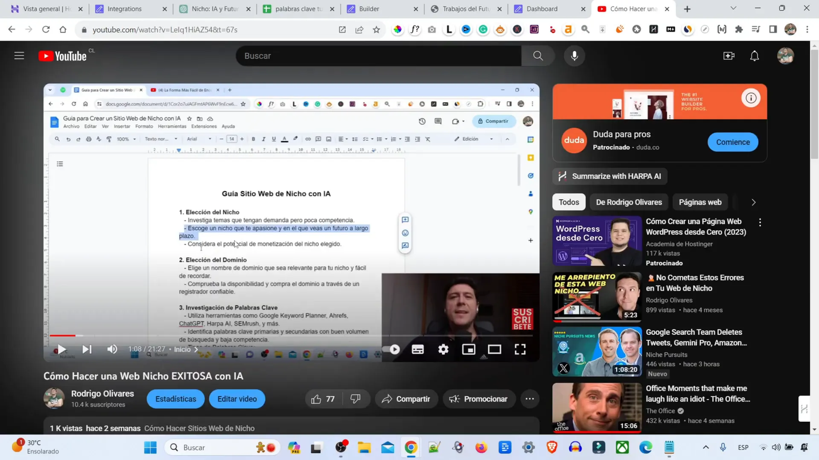 Revisando el SEO de un artículo