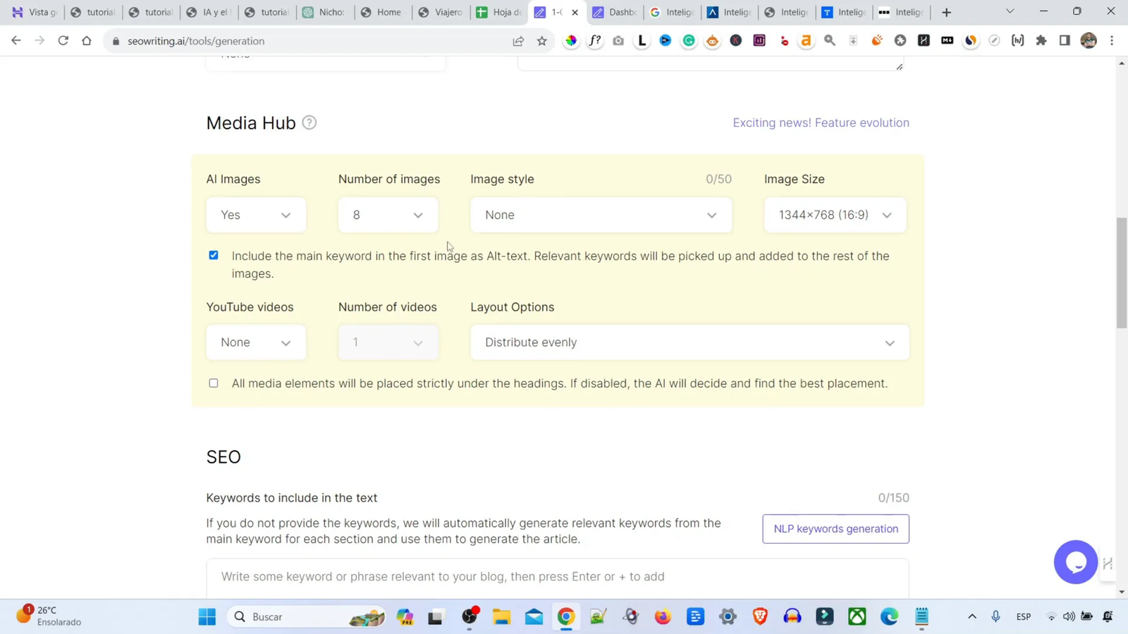Creando contenido optimizado para SEO