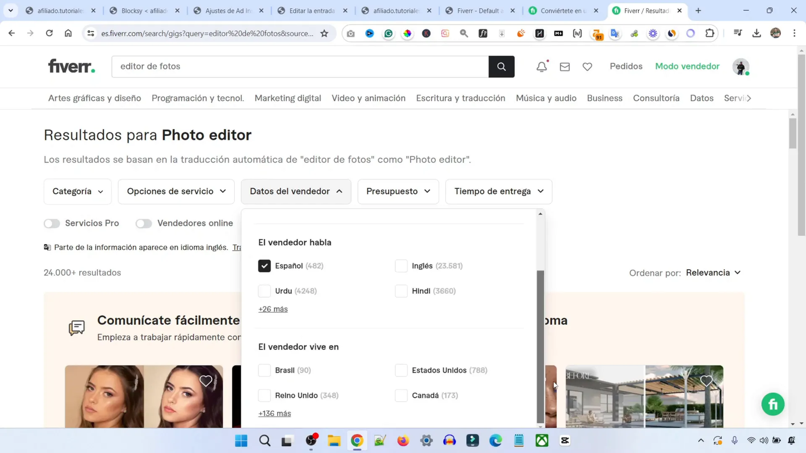 Cómo Crear un Sitio Web de Afiliados de Fiverr en 20 Minutos con IA 26 Consejos para Mejorar las Conversiones