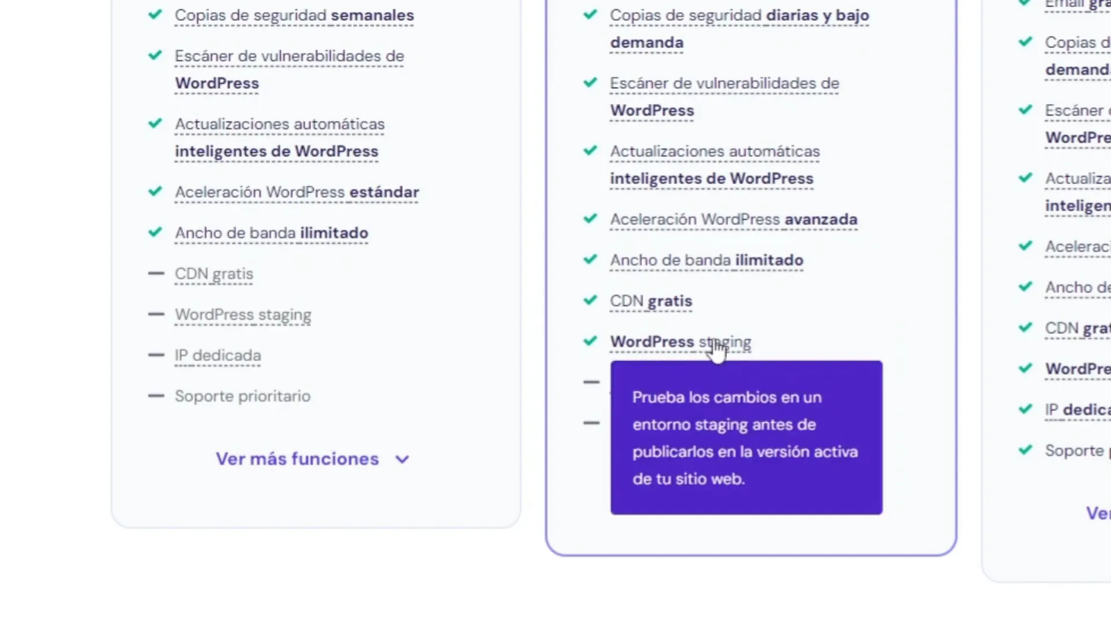 Uso del staging en sitios web