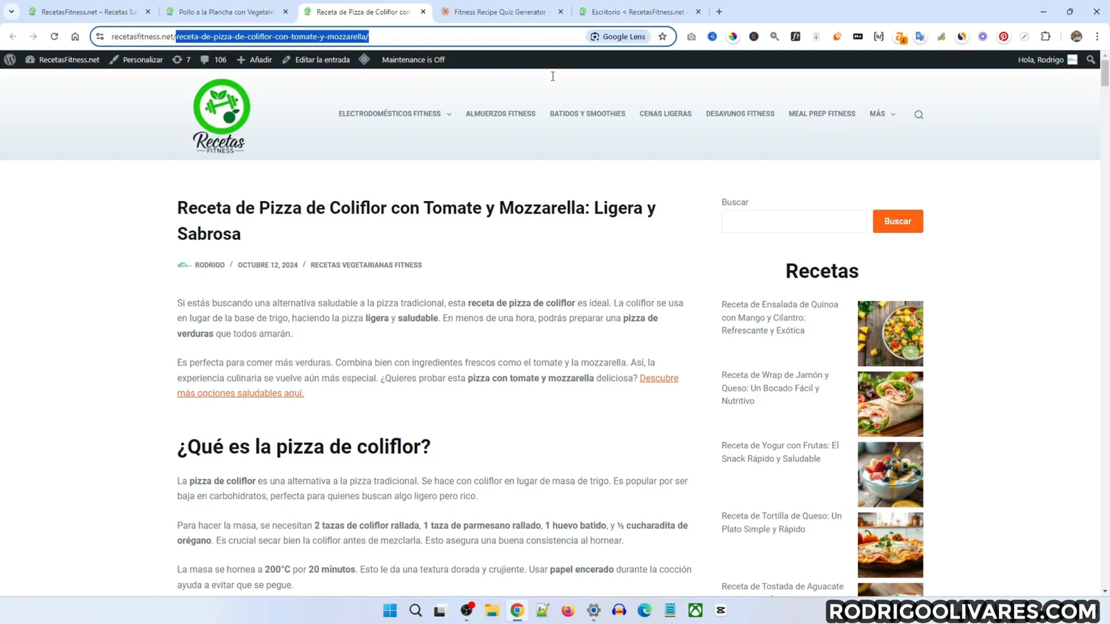 Ejemplo de Sitemap de un sitio web