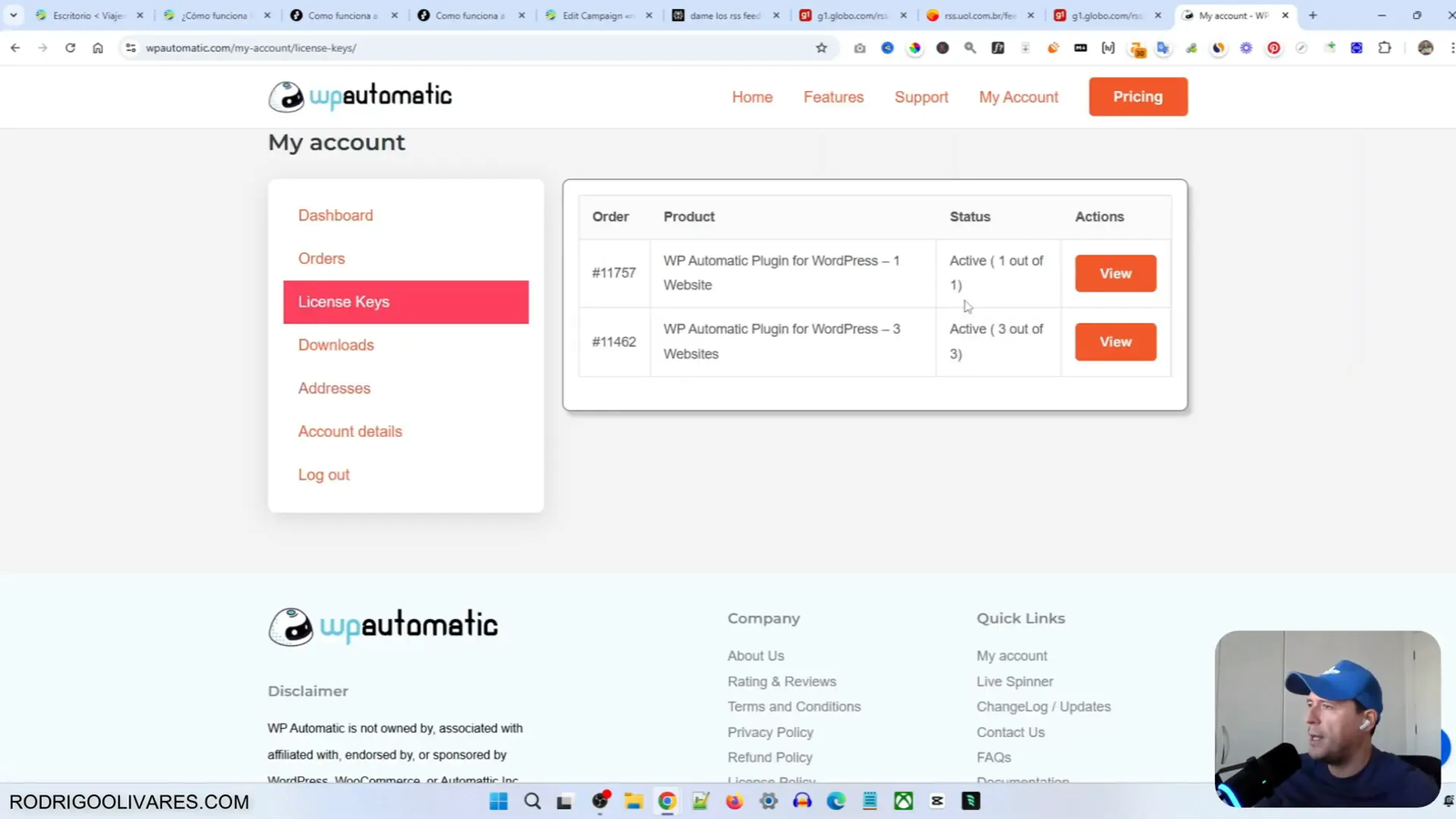 Costo y características de WP Automatic