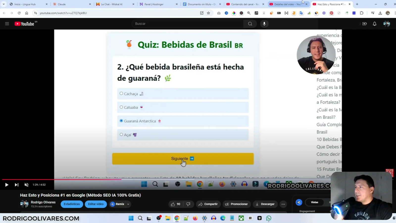 Métricas de tráfico web