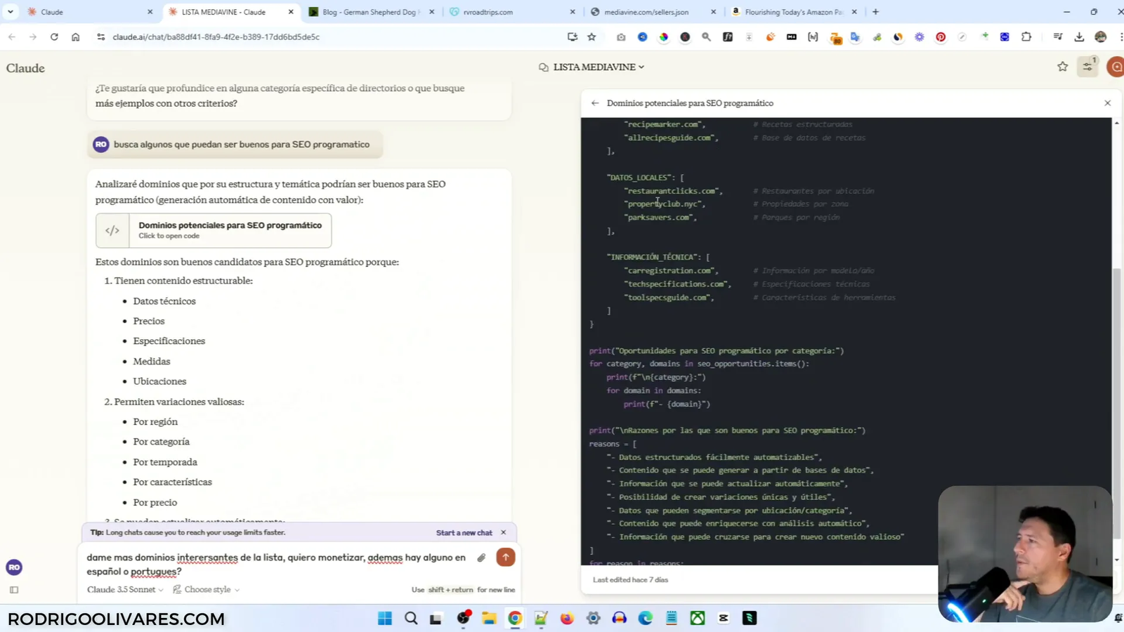 Descubre Cómo Encontrar Nichos Rentables para tu Sitio Web en 2025 9 Exploración de diferentes categorías de sitios