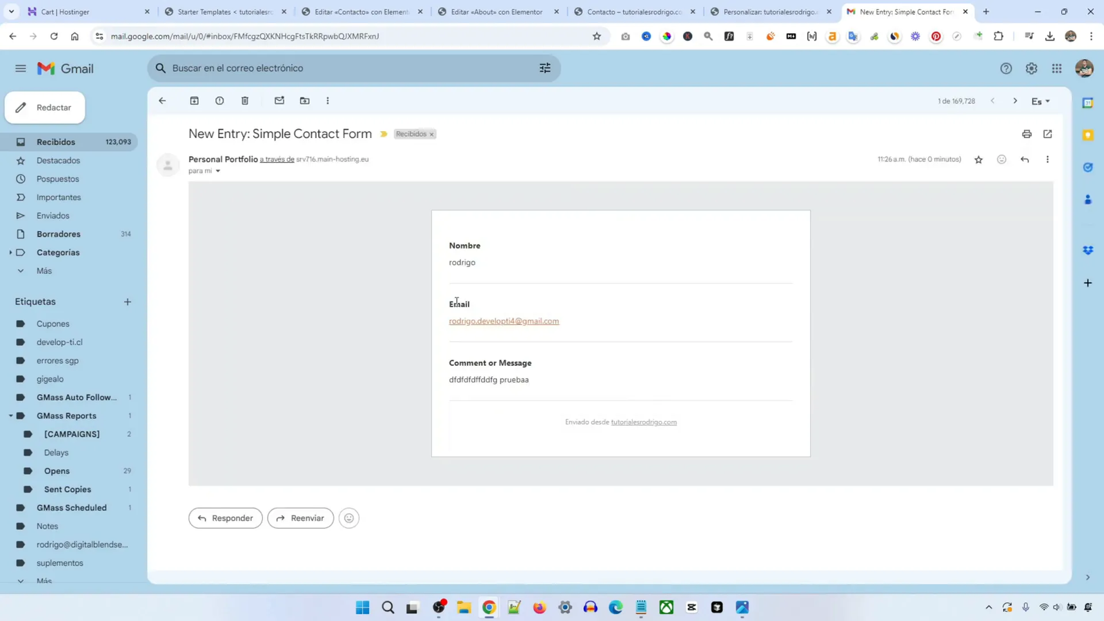 Crea tu Propia Web en 2025 con WordPress y Hostinger: Guía Completa para Principiantes 29 Publicando el sitio web en WordPress