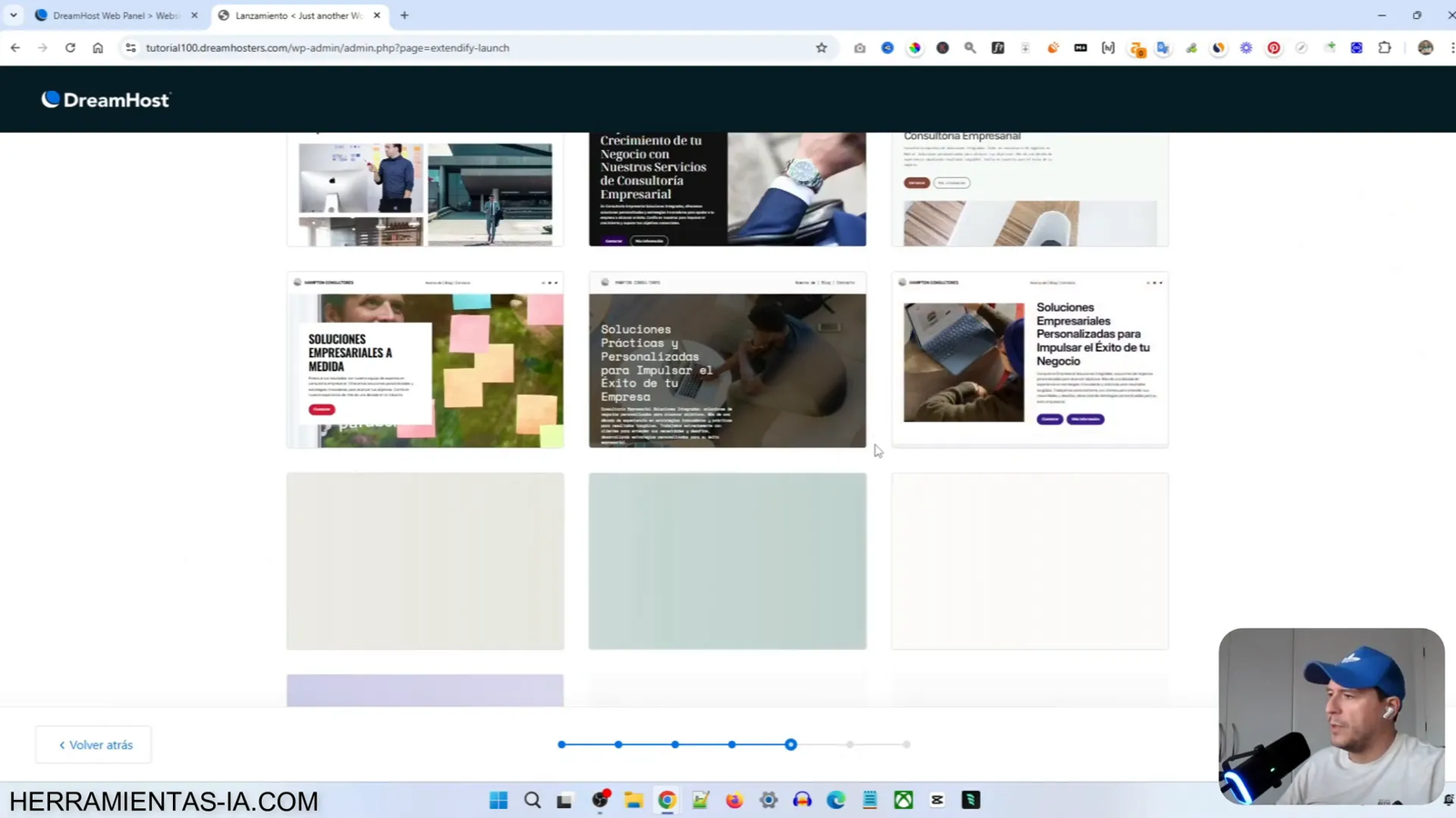 Crea tu Web WordPress Completa en Menos de 10 Minutos con esta IA 10 Selección de diseño para el sitio