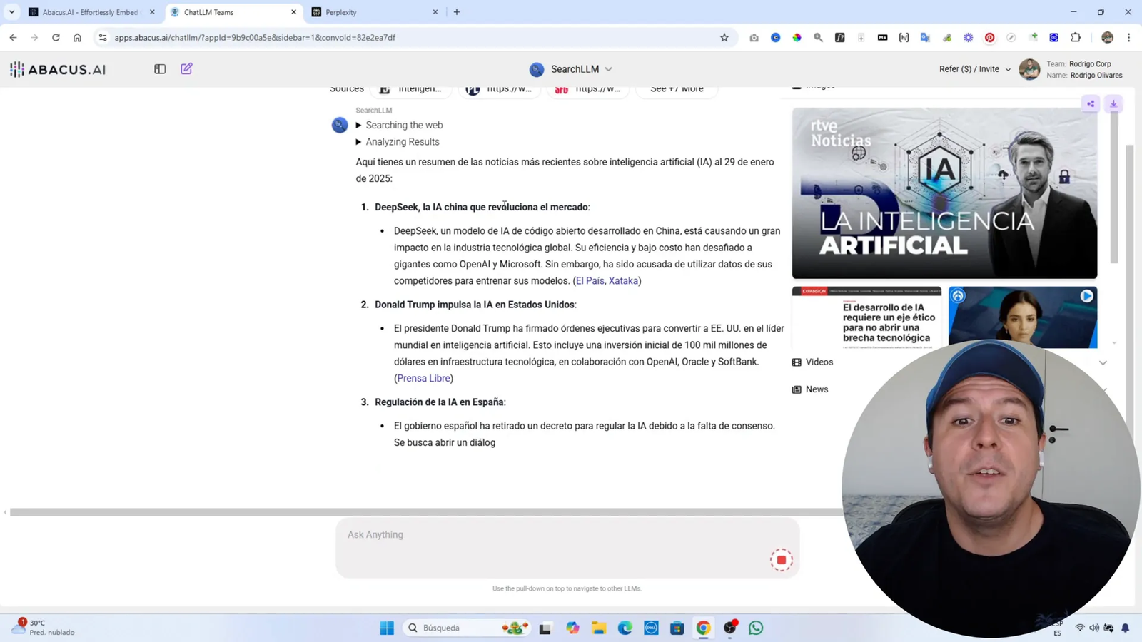 ChatLLM: La Plataforma Todo-en-Uno para la Inteligencia Artificial 19 Ejemplo de análisis de video