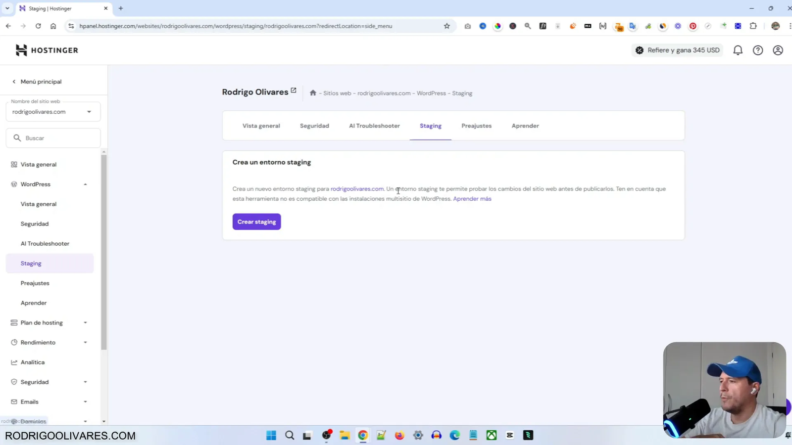 Cómo usar Staging en WordPress: Previene Desastres en Tu Sitio Web 2 Configuración de entorno staging en WordPress
