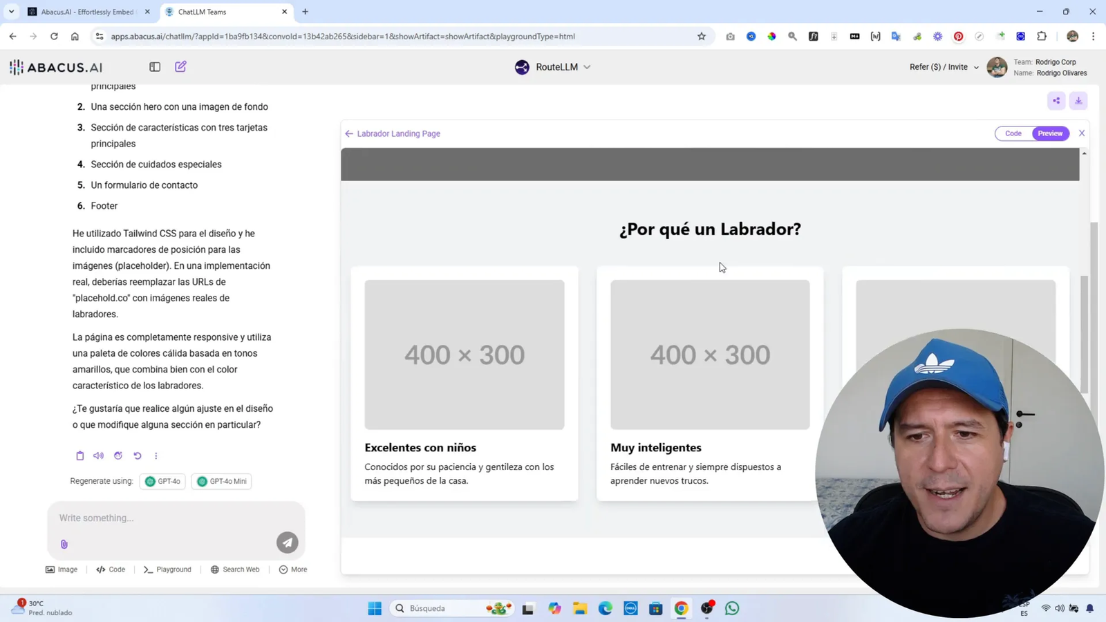 ChatLLM: La Plataforma Todo-en-Uno para la Inteligencia Artificial 11 Generación de landing page
