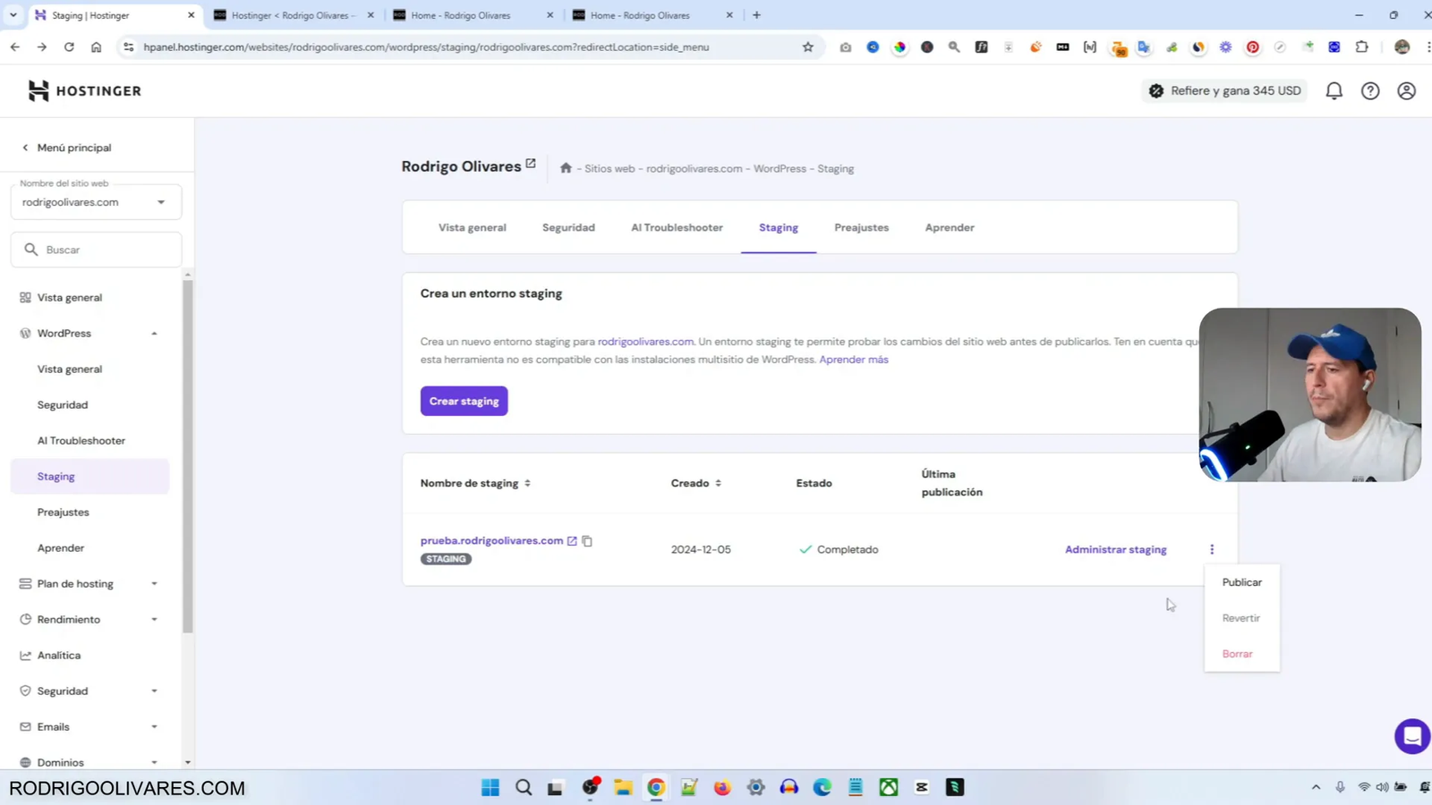 Cómo usar Staging en WordPress: Previene Desastres en Tu Sitio Web 10 Respaldo automático al publicar cambios
