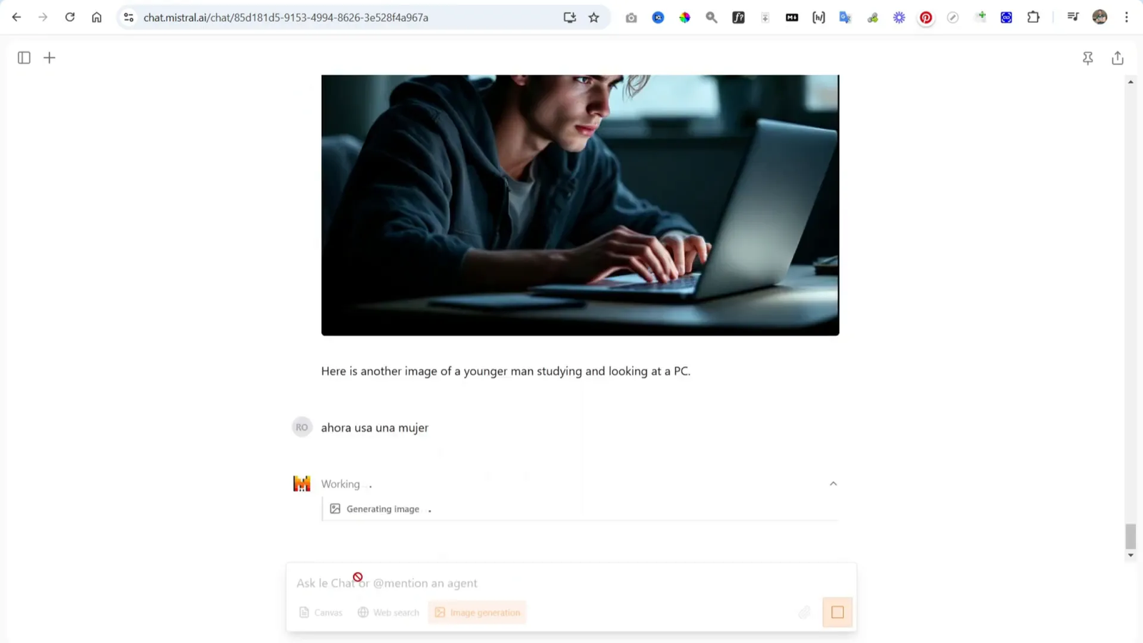 Crea Imágenes Increíbles con FLUX: Guía Completa para Generar Imágenes de Alta Calidad 6 Variaciones de imágenes generadas