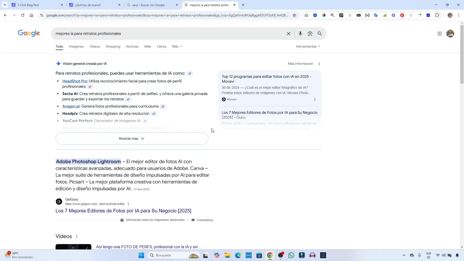 Modelos D y A en SEO Griding