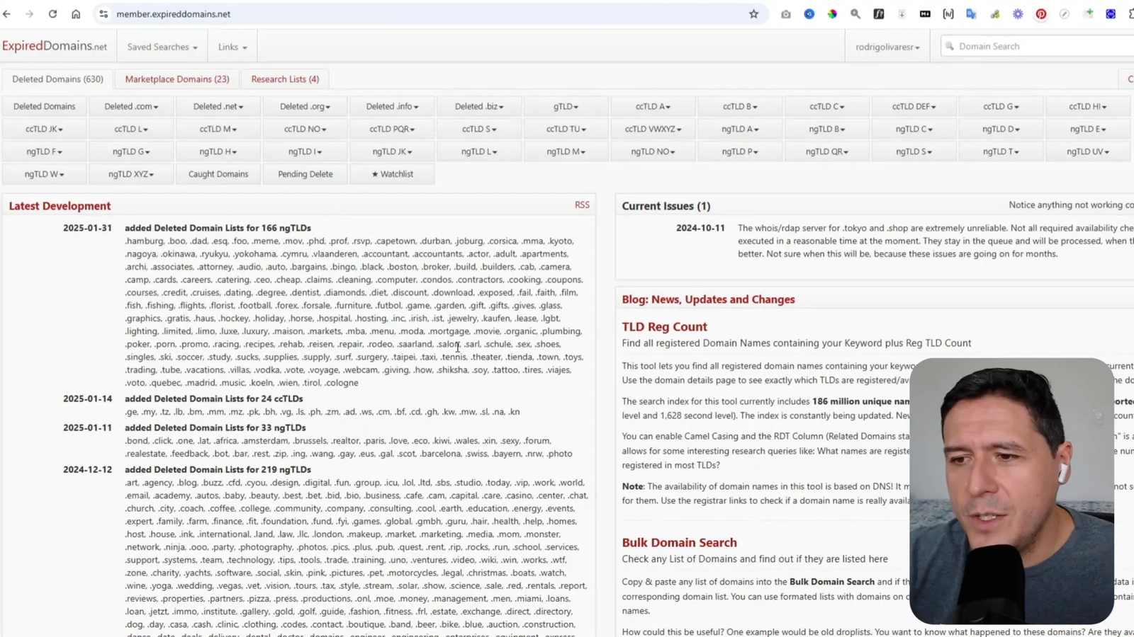Herramientas para encontrar dominios expirados