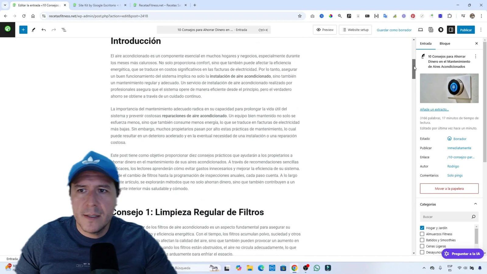Conclusión sobre la creación de contenido