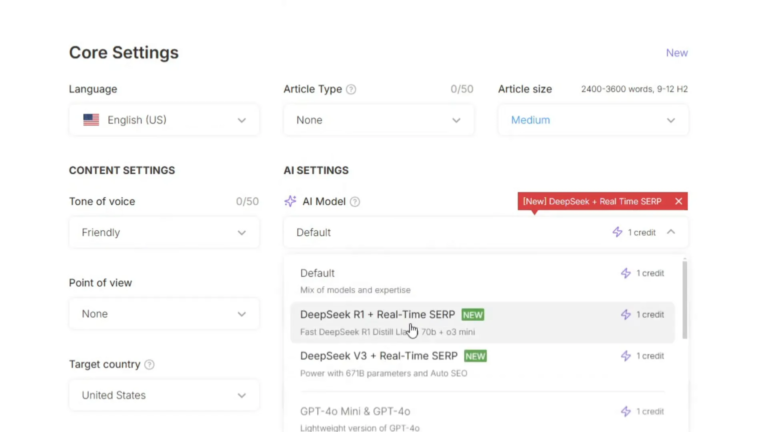 SEOWRITING: Ahora con DeepSeek y SERP en Tiempo Real (Mejor SEO? Lo Probamos!)