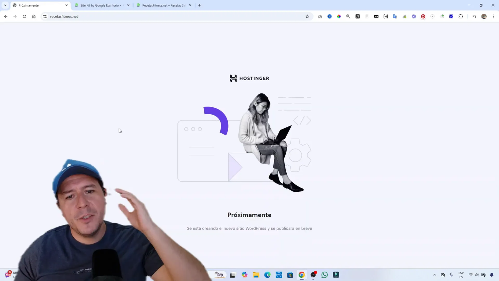 Modo de mantenimiento activado