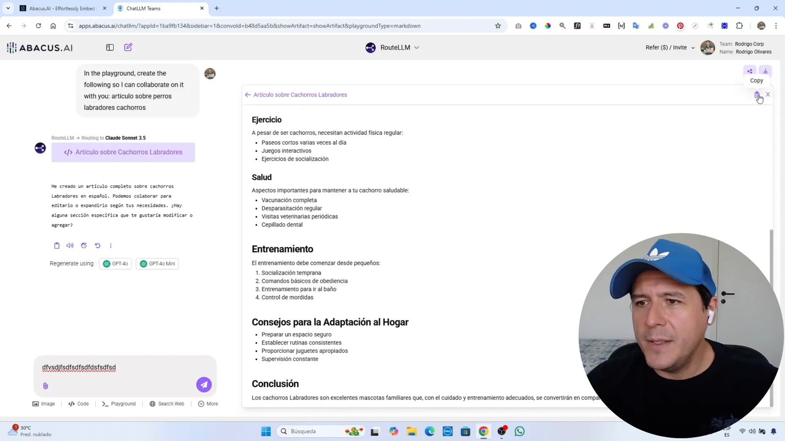 Descubre ChatLLM: La Plataforma Todo-en-Uno para Inteligencia Artificial 10 Función de scraping de URLs