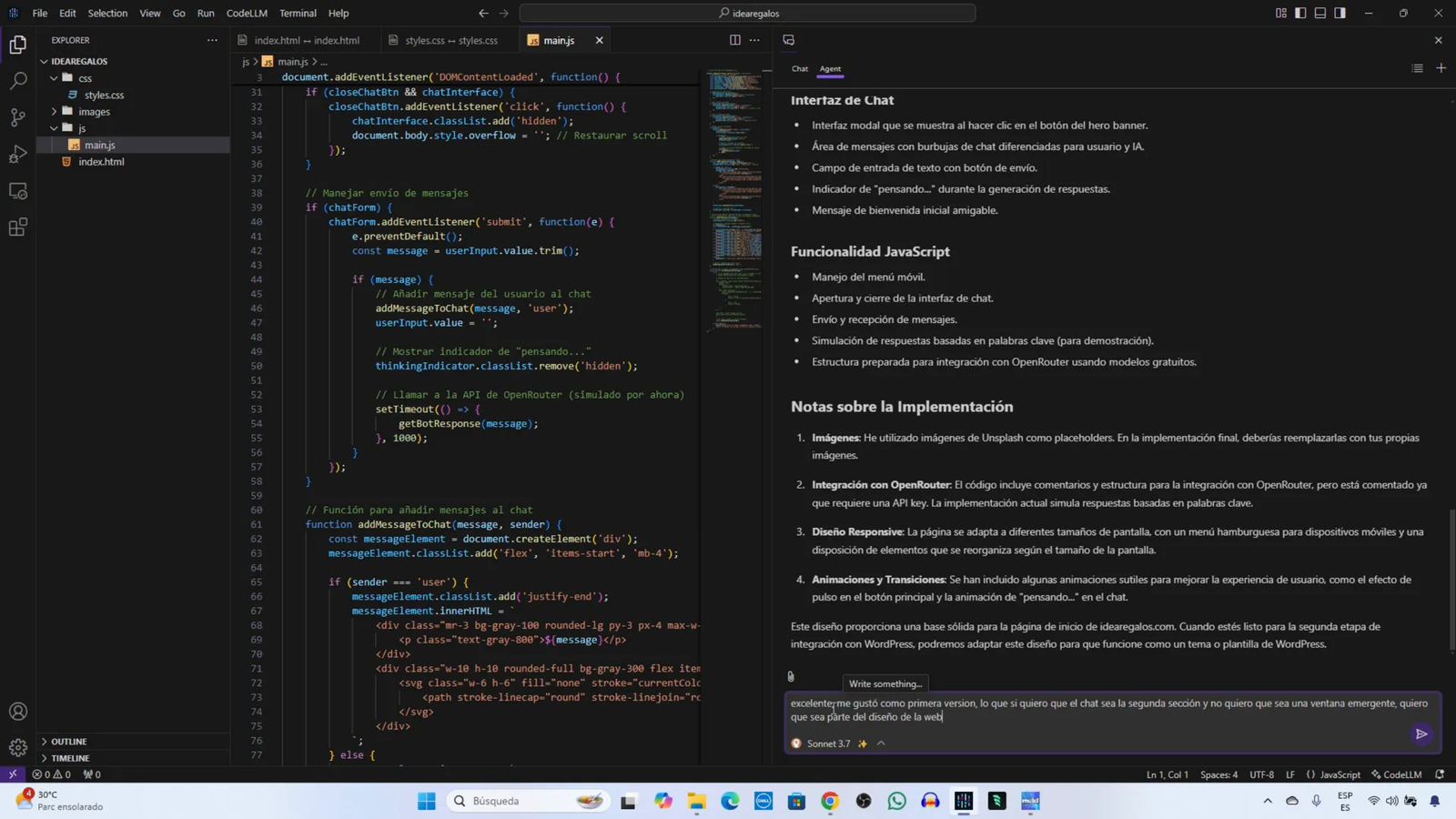 Iteración y mejora del diseño
