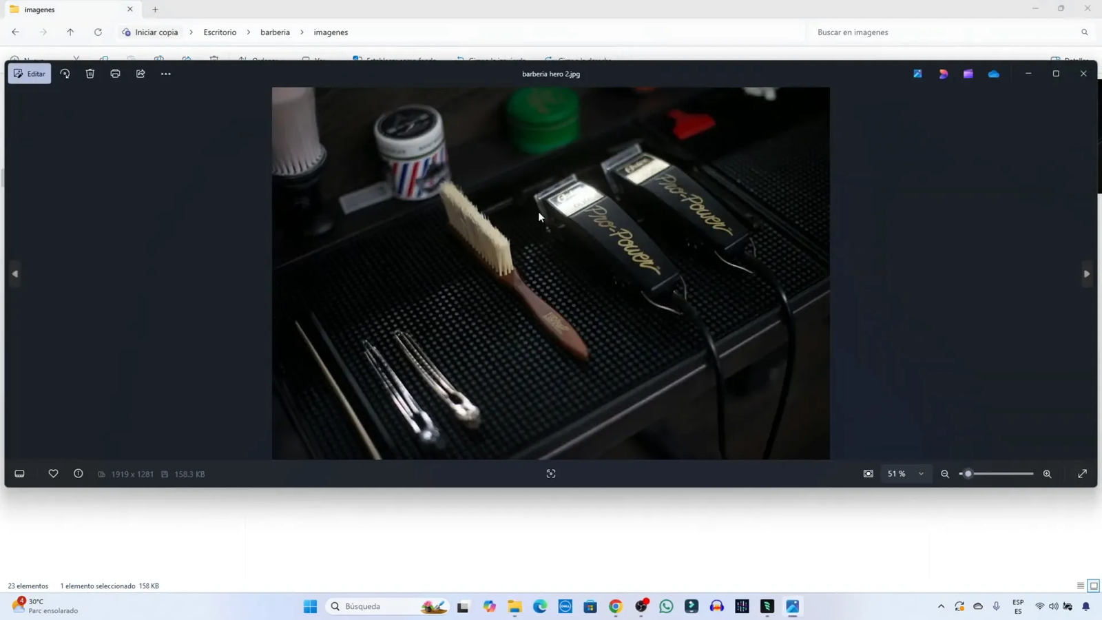 Copia mi Método: Crea Sitios Web Completos para Clientes o para Ti usando IA 5 Ejemplo de nombres de imágenes organizadas