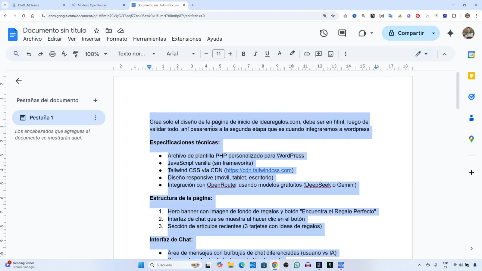 Iteración y definición del diseño