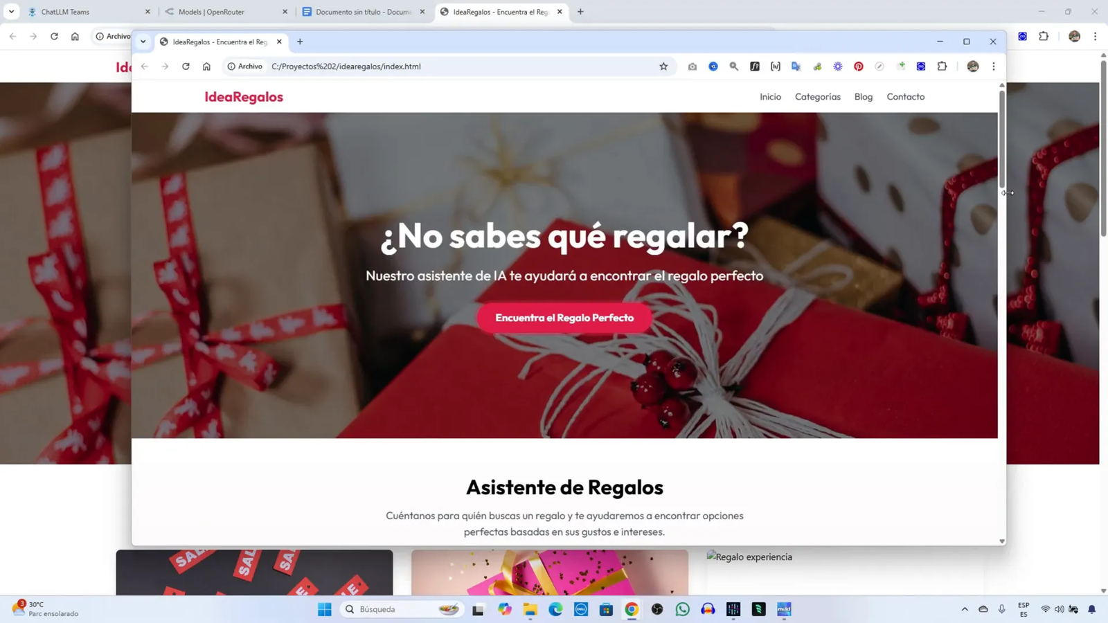 Mejoras en el diseño y responsividad