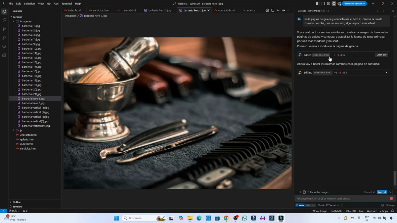 Copia mi Método: Crea Sitios Web Completos para Clientes o para Ti usando IA 13 Sugerencias de estilo