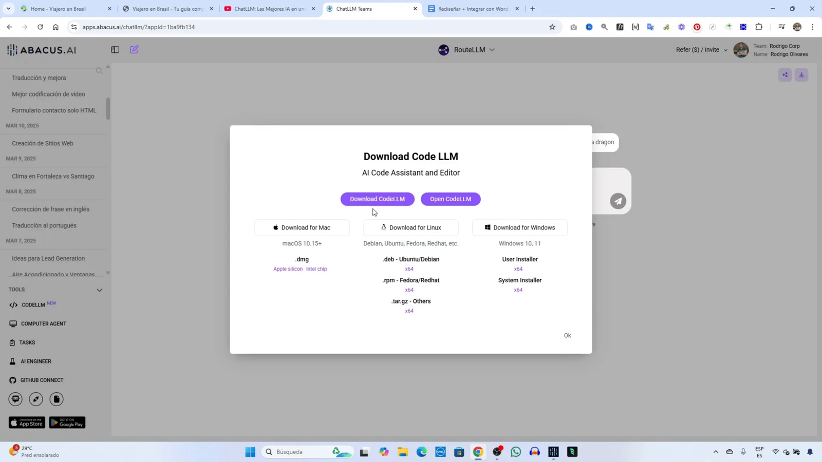 Alternativa a Windsorf: CodeLLM