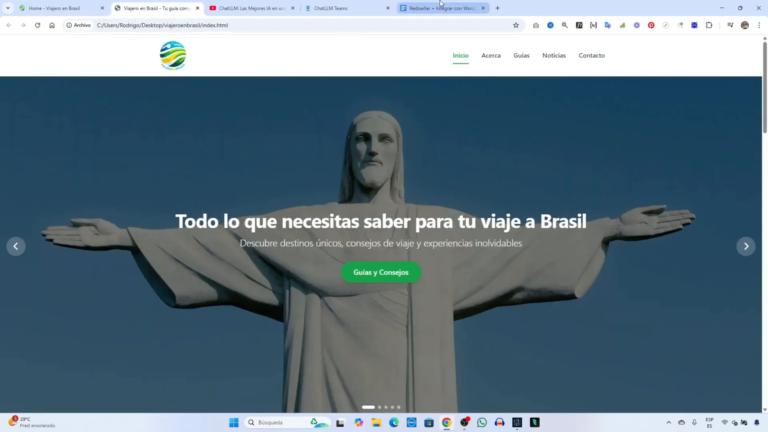Cómo Integrar Páginas Web Generadas con IA en WordPress