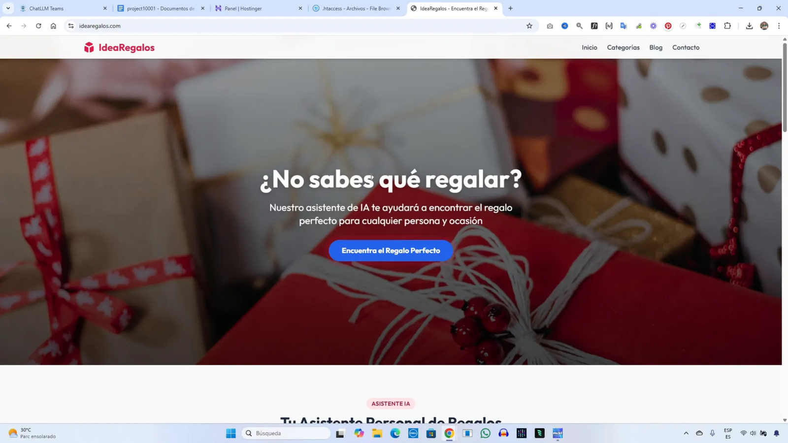 Creando una Web Nicho Rentable con IA desde 0 - Parte 3 9 Verificando cambios en la web