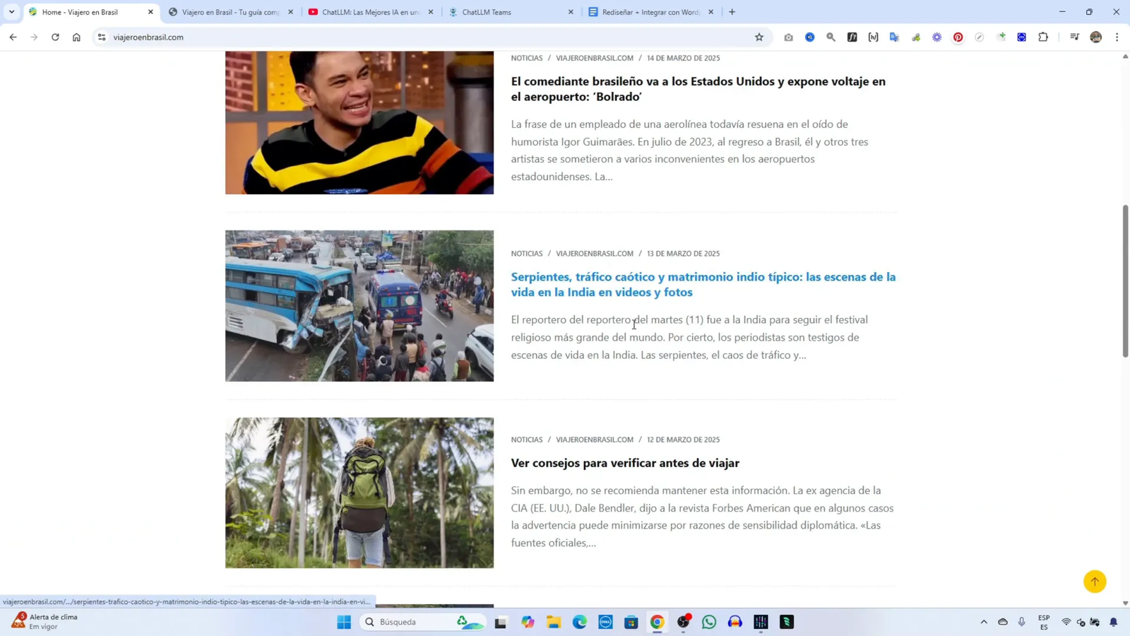 Automatización de Noticias