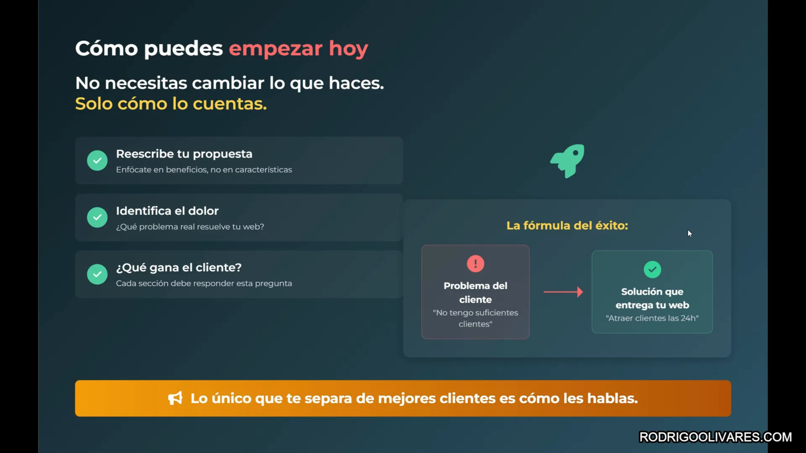 Pasos clave para reescribir propuestas enfocadas en resultados