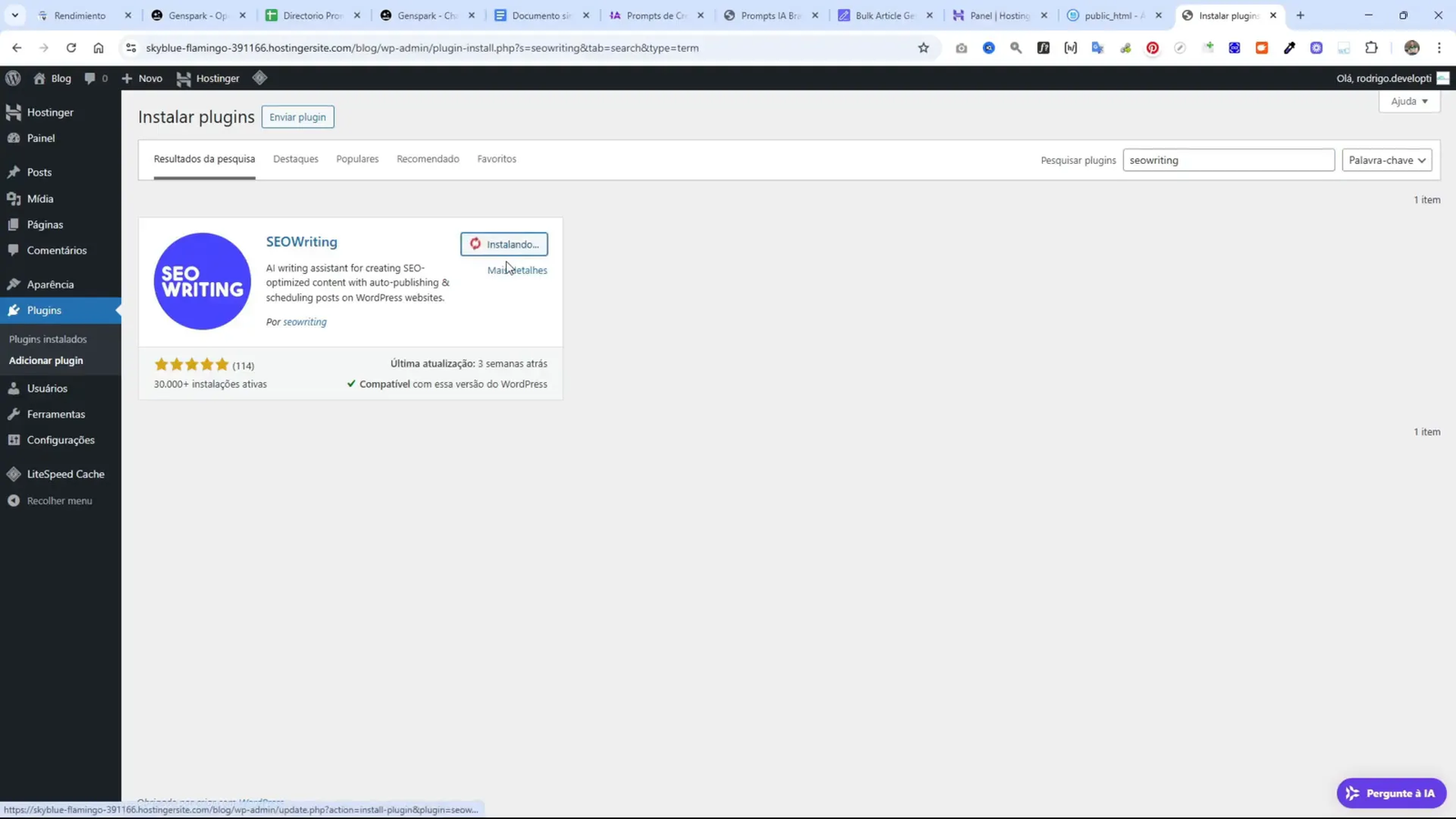 Instalación y configuración del plugin SEO Gryting en WordPress