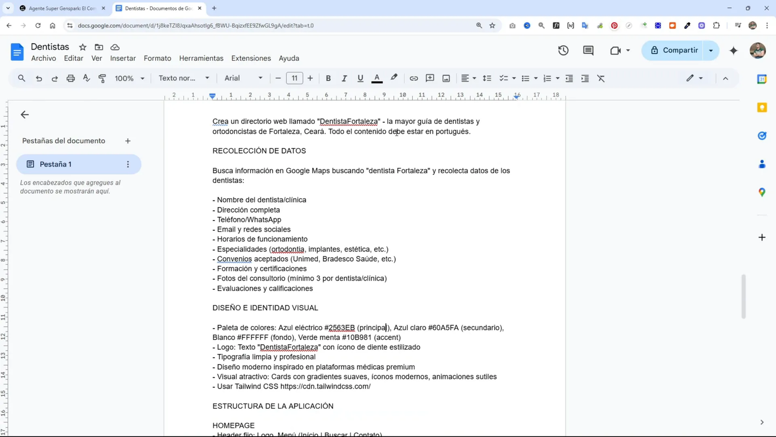 Así Creo Directorios Web con IA (Más Rentables que una Web Nicho) - Copia Mi Método 2 Recolección automática de datos de dentistas en Google Maps usando IA