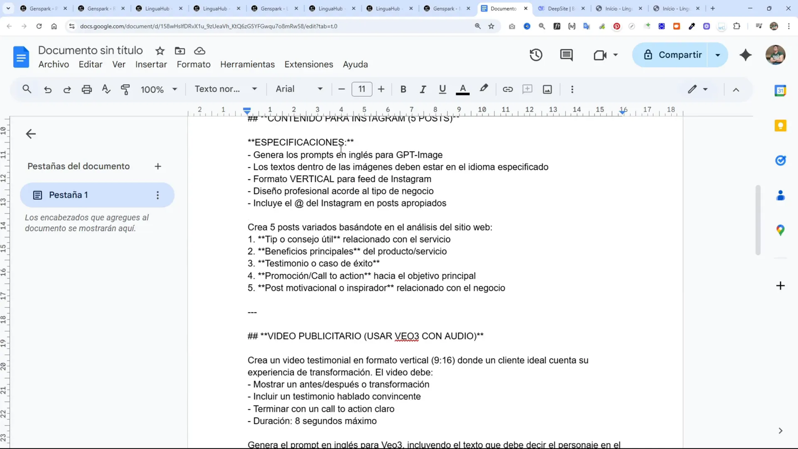 Para de Vender Sitios Web, Comienza con ESTO (GenSpark hace todo) 5 Proceso simple para generar contenido y venderlo a clientes