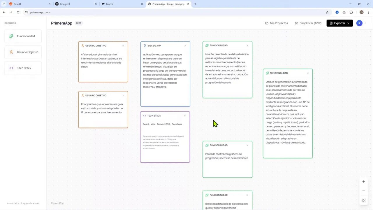 La herramienta más FÁCIL para crear tu app/web con IA | Base44 vs Emergent vs Mocha