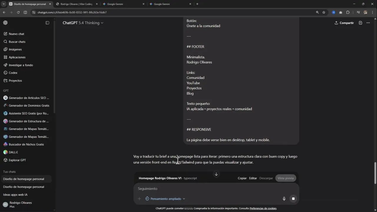 Probé GPT 5.4: por qué sigo usando un modelo más simple