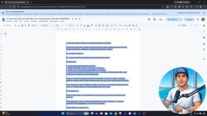 Documento de brief con secciones y requisitos del proyecto